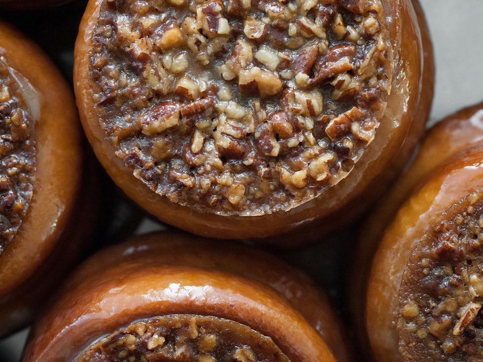 sticky buns at Common Bond