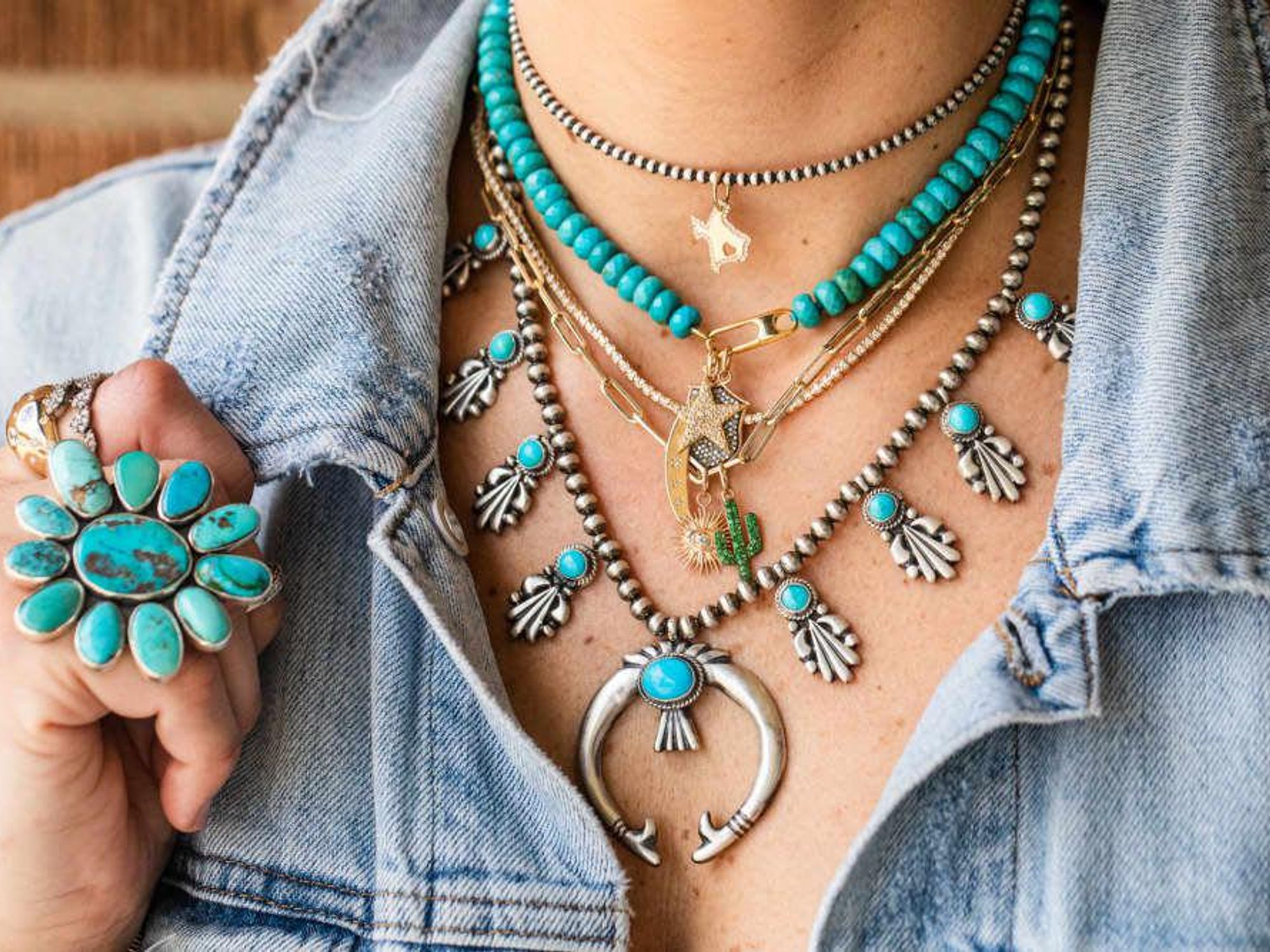 Stop by J.Landa to style your Rodeo #neckmess.