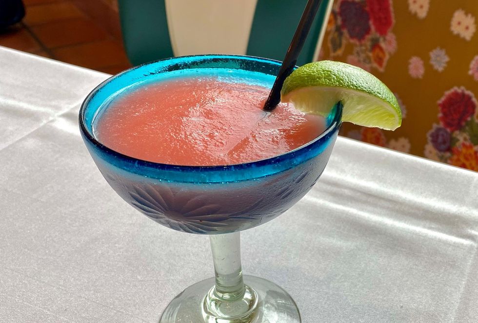 Strawberry Margarita at Los Tios