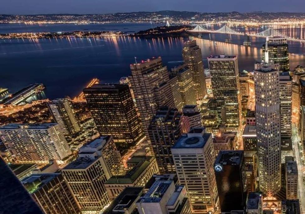 Stunning San Francisco skyline