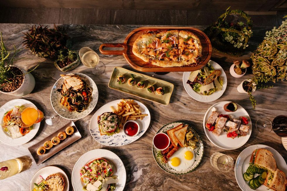 Succulent Fine Dining brunch spread