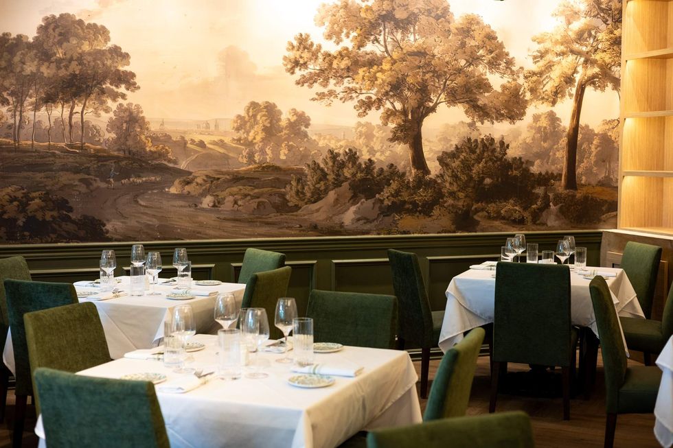 Succulent Fine Dining mural