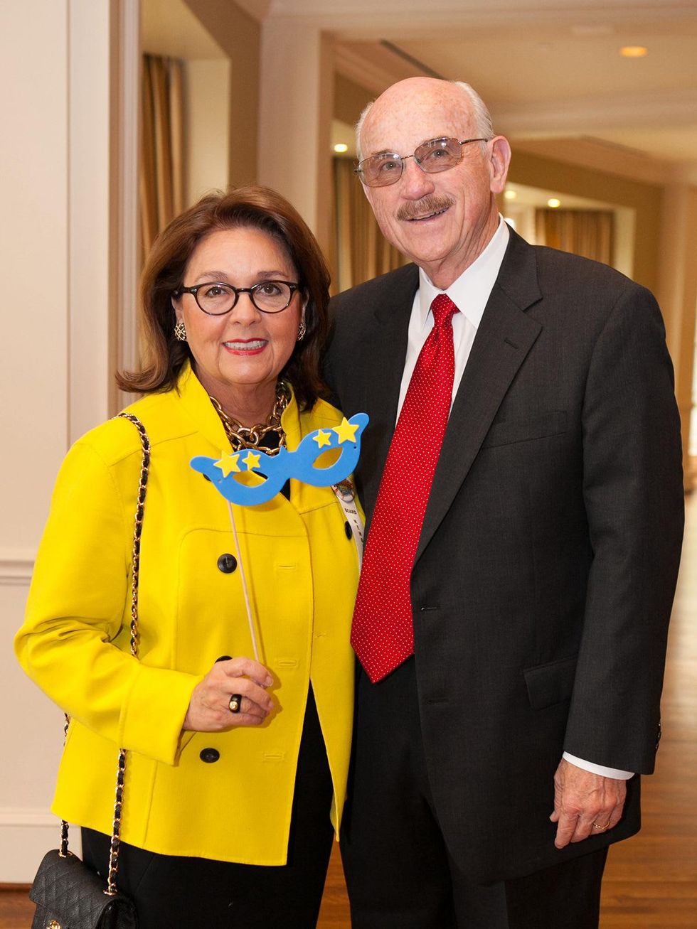 Sue Nan and Rod Cutsinger at the DePelchin Children's Center luncheon April 2014