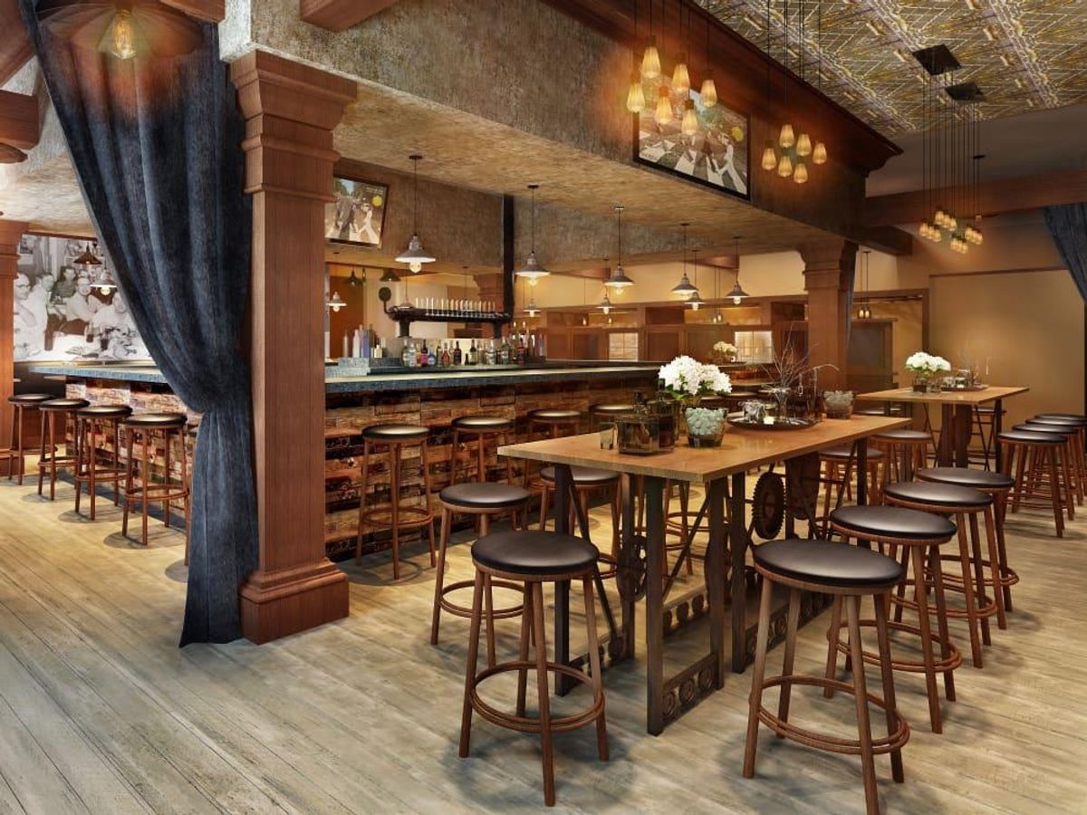 The Sugar Refinery will have a retro, speakeasy look. CultureMap Houston
