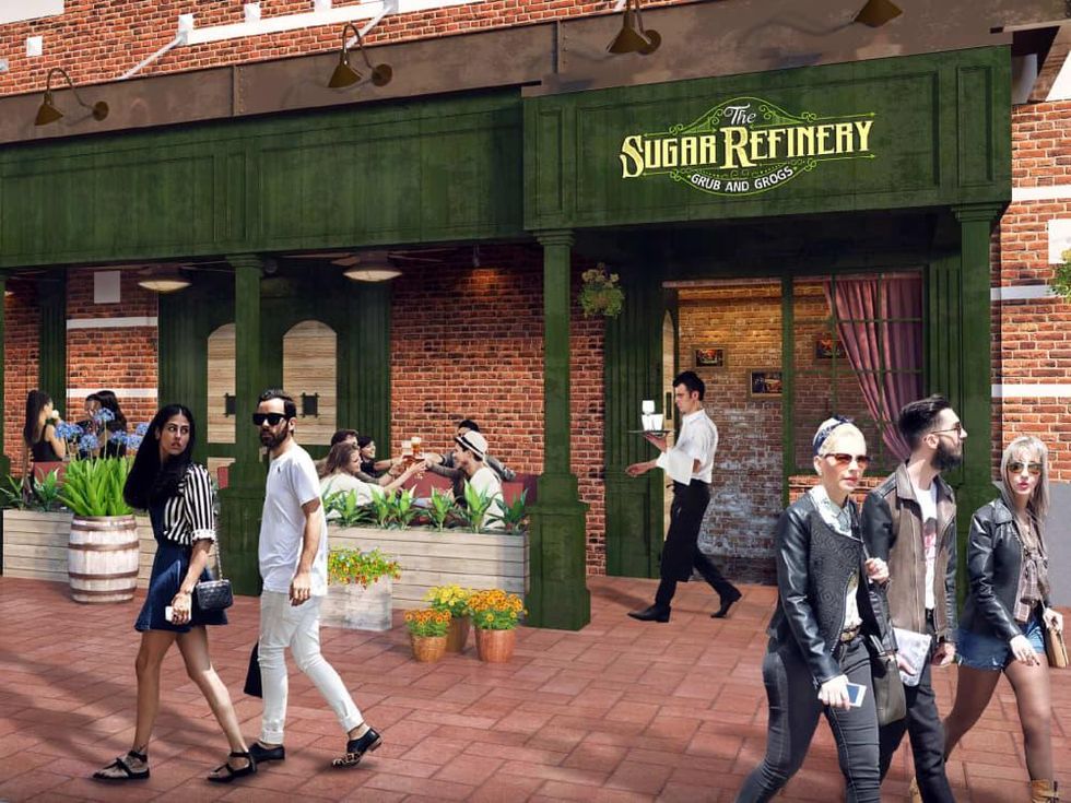 Sugar Refinery restaurant rendering