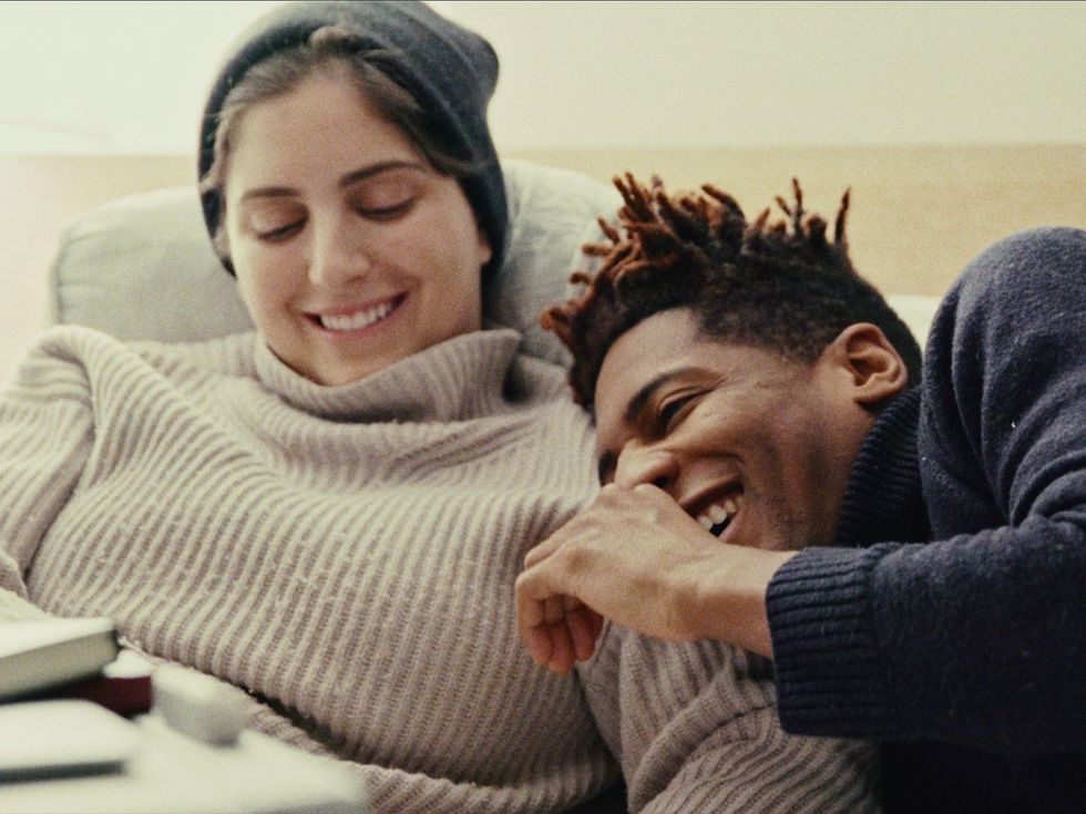 Suleika Jaouad and Jon Batiste in American Symphony