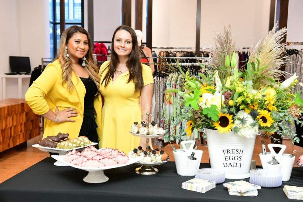 Summer Soiree Dress for Success WOW Tootsies Jeannette Gonzalez (EggHaus Gourmet owner), Maddison Smith