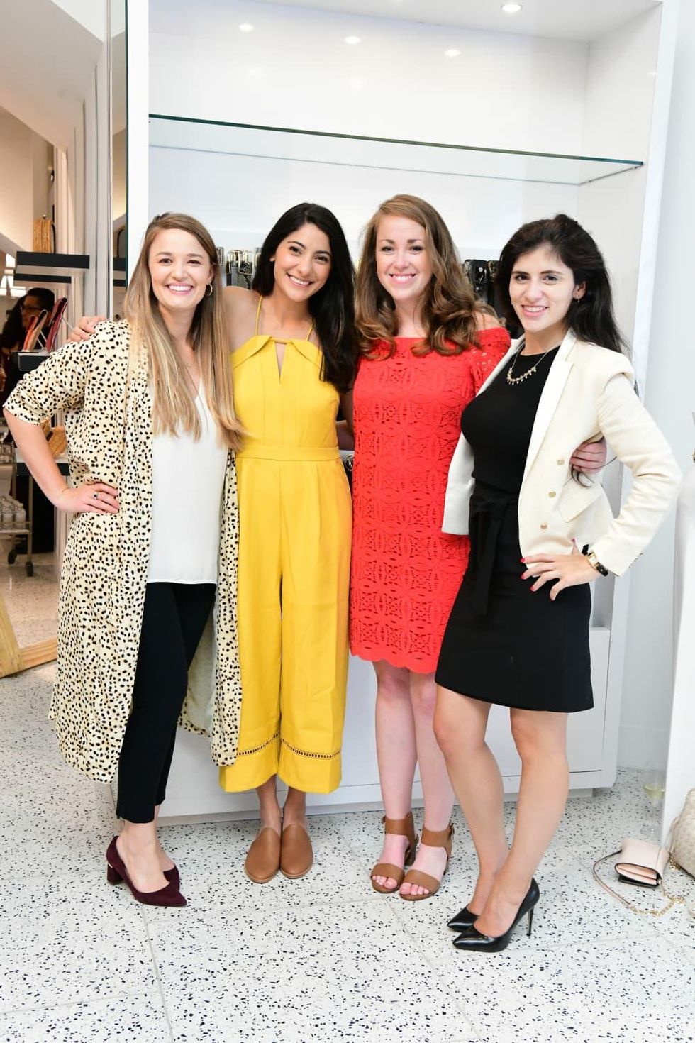 Summer Soiree Dress for Success WOW Tootsies Julia Russell, Dalia Steichen, Jessie Mehlhoff, Julia Valencia