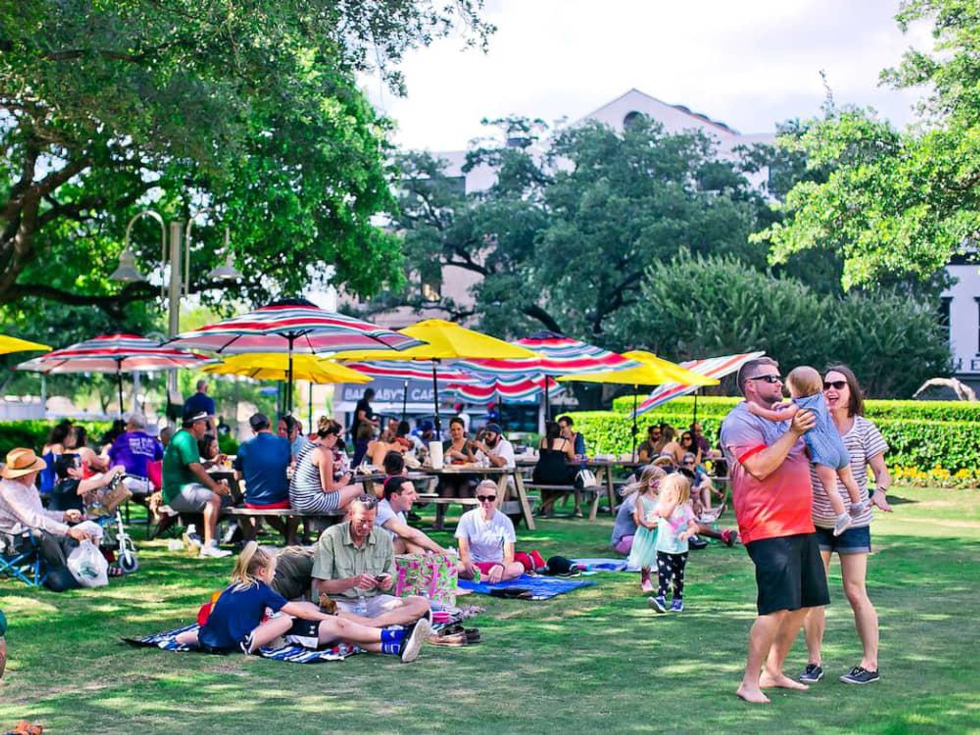 Sunday Market Square Park Houston