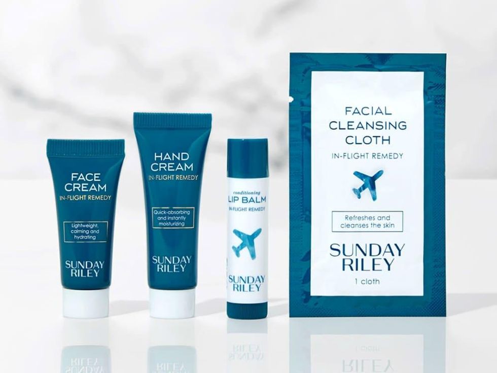 Sunday Riley United Airlines items