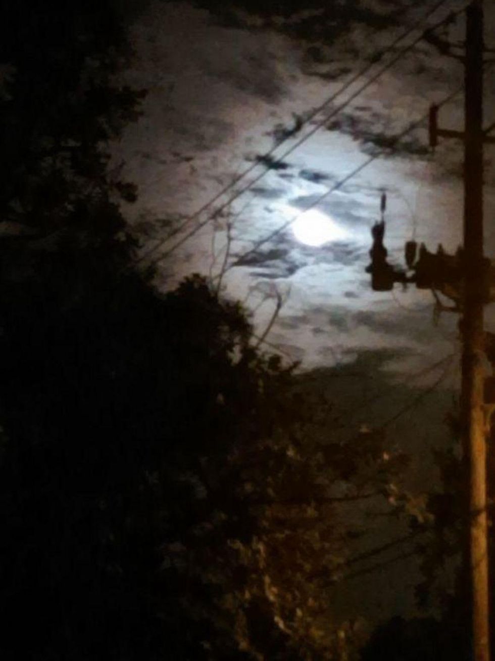 Super moon in Houston Texas is banging!