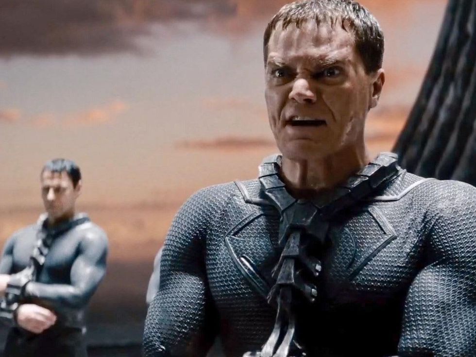 Superman Man of Steel General Zod (a wild-eyed and raving Michael Shannon)