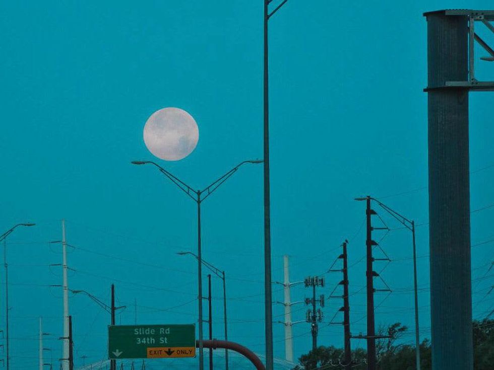 supermoon lubbock June 2013