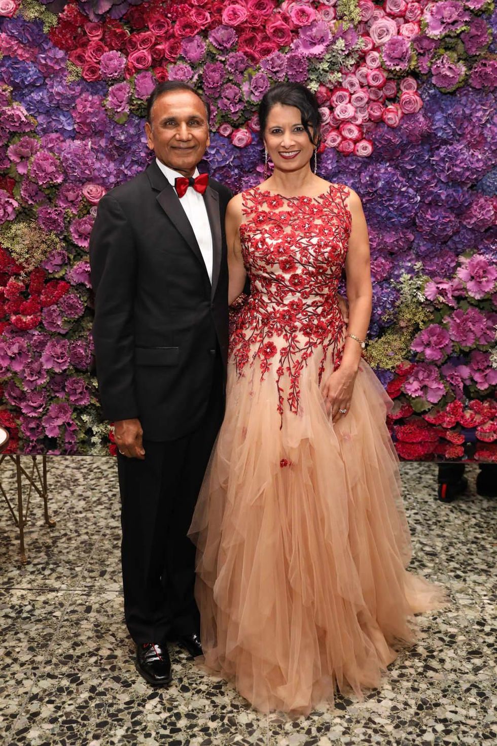 Suresh and Renu Khator at MFAH Grand Gala Ball