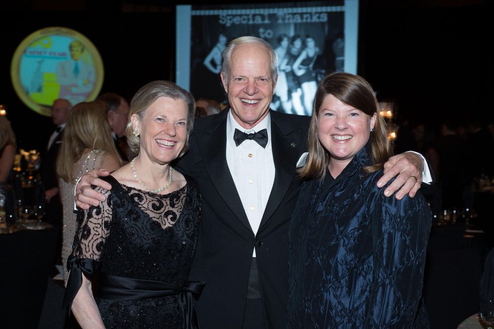 Susan and Dr. Richard Stasney, from left, with Kathryn Stasney Childers at the Covenant House Gala April 2014
