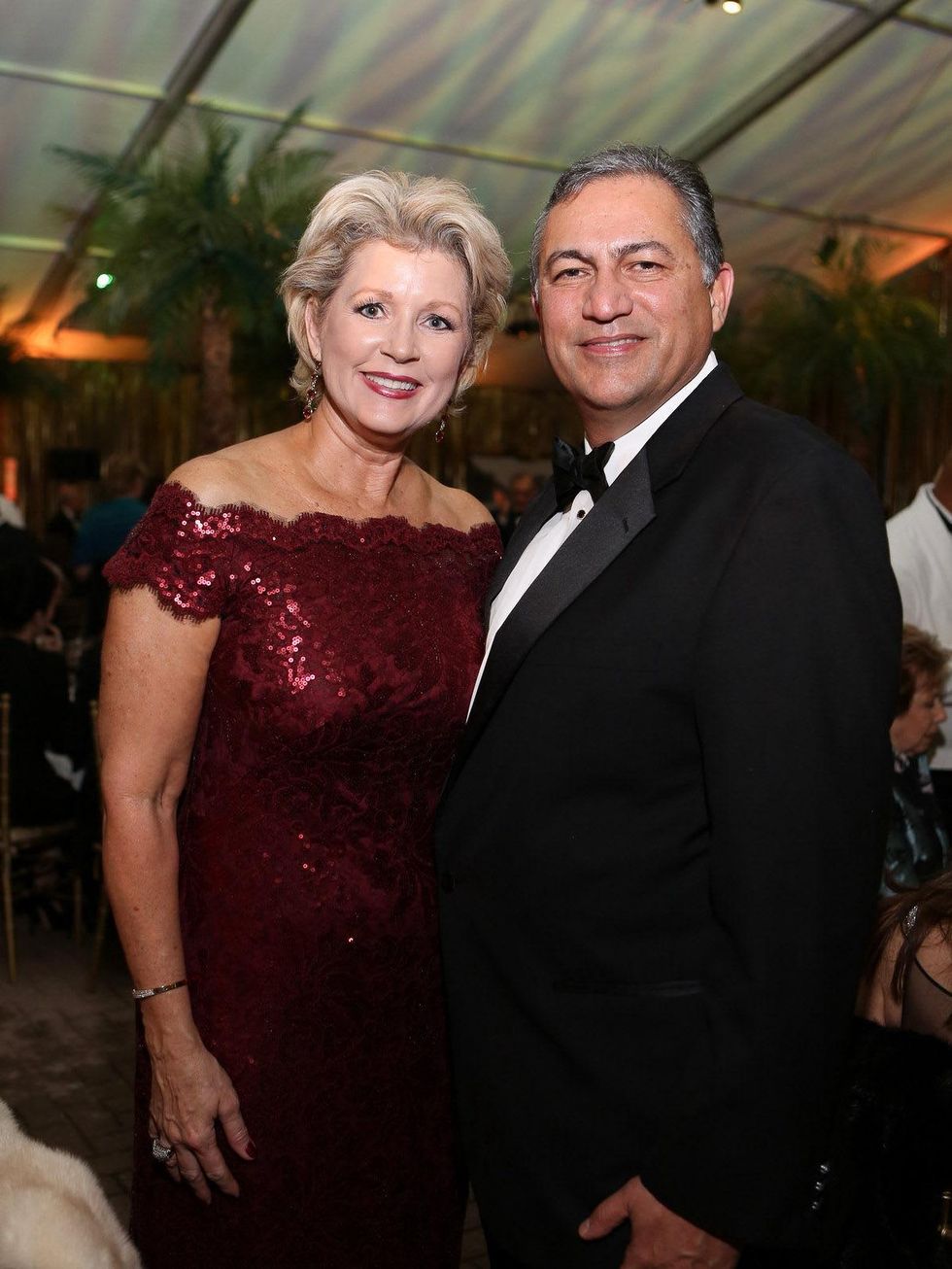 Susan and Jimmy Olguin at the Houston Grand Opera Opening Night celebration October 2013