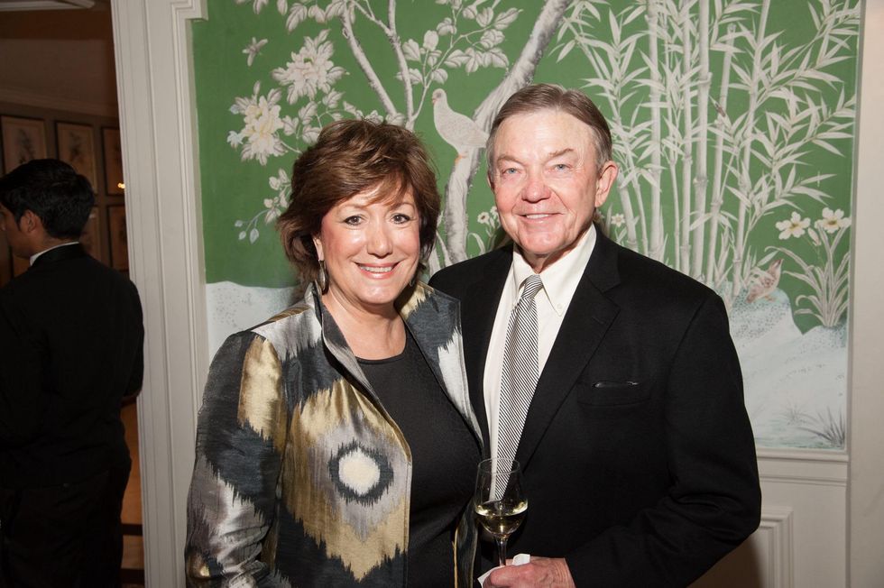 Susan and Lee Hancock at the Jung Center dinner April 2014