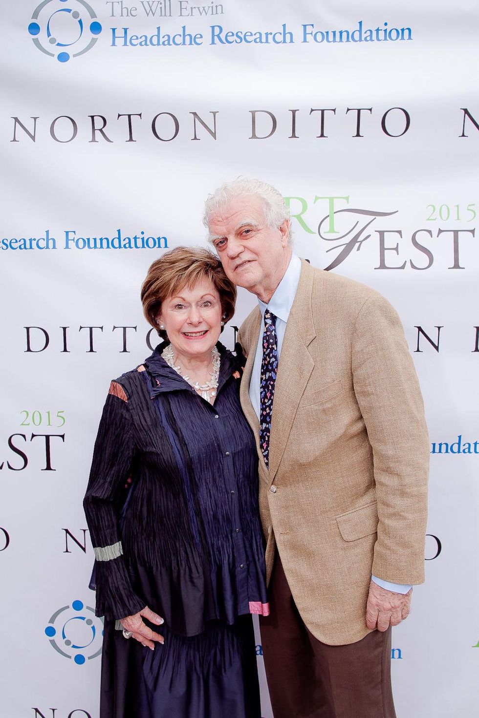 Susan and Lenoir Josey at the Norton Ditto ArtFest April 2015