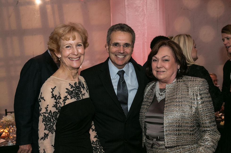 Susan Baker, from left, Dr. Ron DePinho and Rose Cullen at the M.D. Anderson Living Legend in Washington, D.C. November 2013