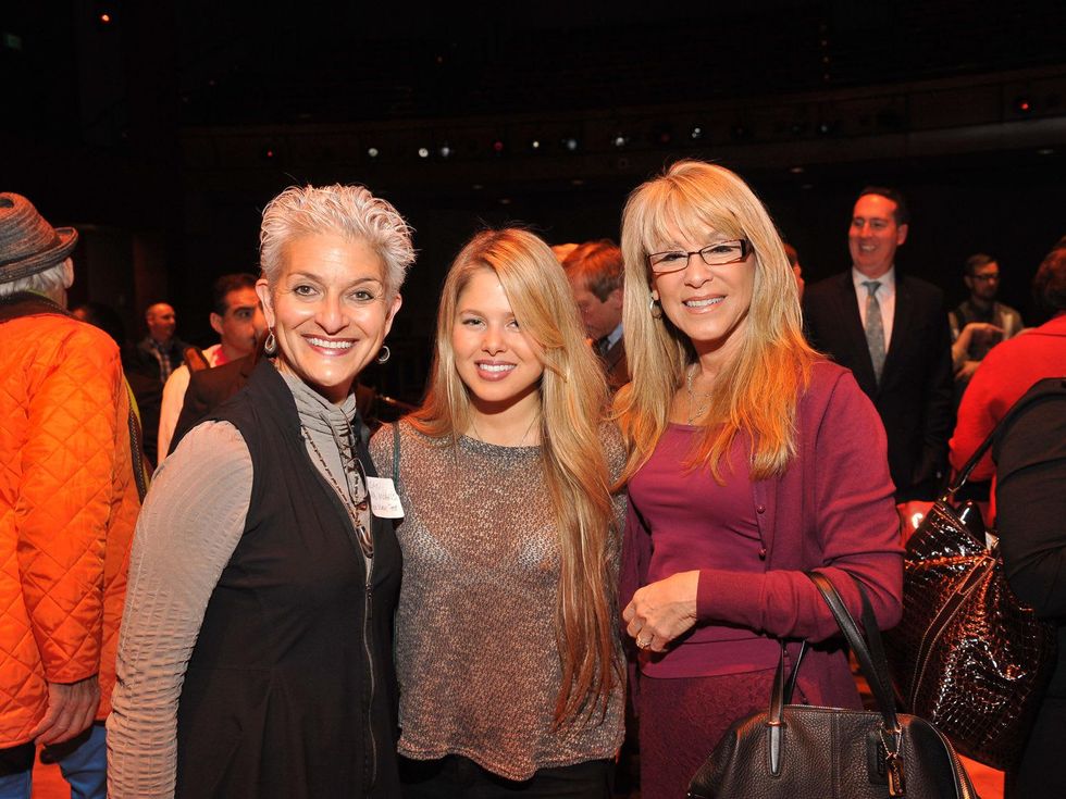 Susan Farb Morris, from left, Rachel Summers and Stacey Summers at the Houston Arts Alliance Reception for the Arts January 2014