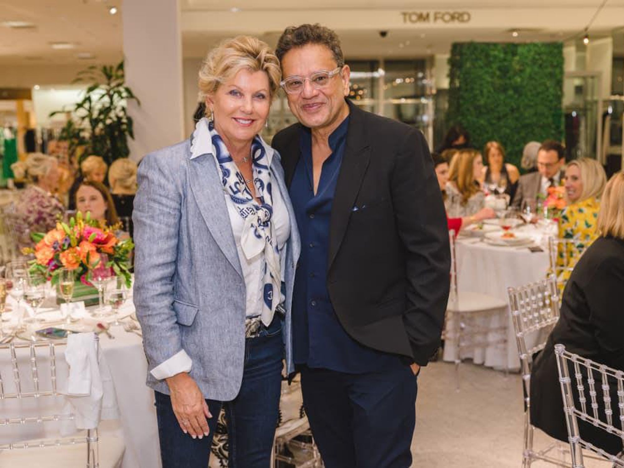 Susan Plank and Naeem Khan.