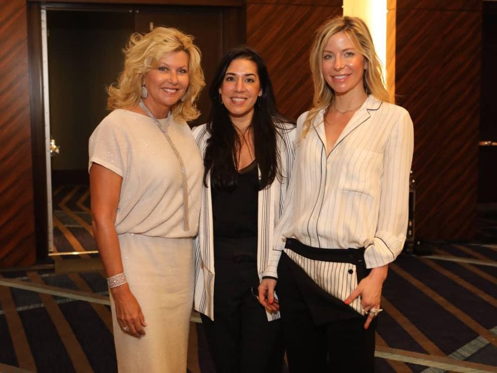 Susan Plank, Unidentified, Laura Greenberg at Best Dressed Luncheon 2017