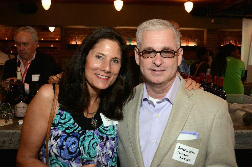 Susan Rosen and Russell Weil at the Houston Restaurant Kick-Off Event July 2014