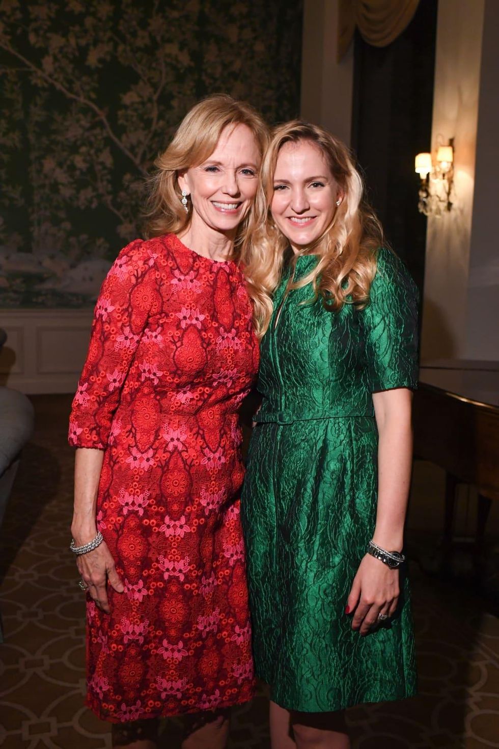 Susan Sarofim and Kelly Krohn at Touchdown for Teach