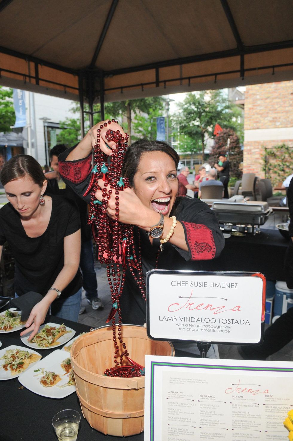 Susie Jimenez at the Curry Crawl May 2014