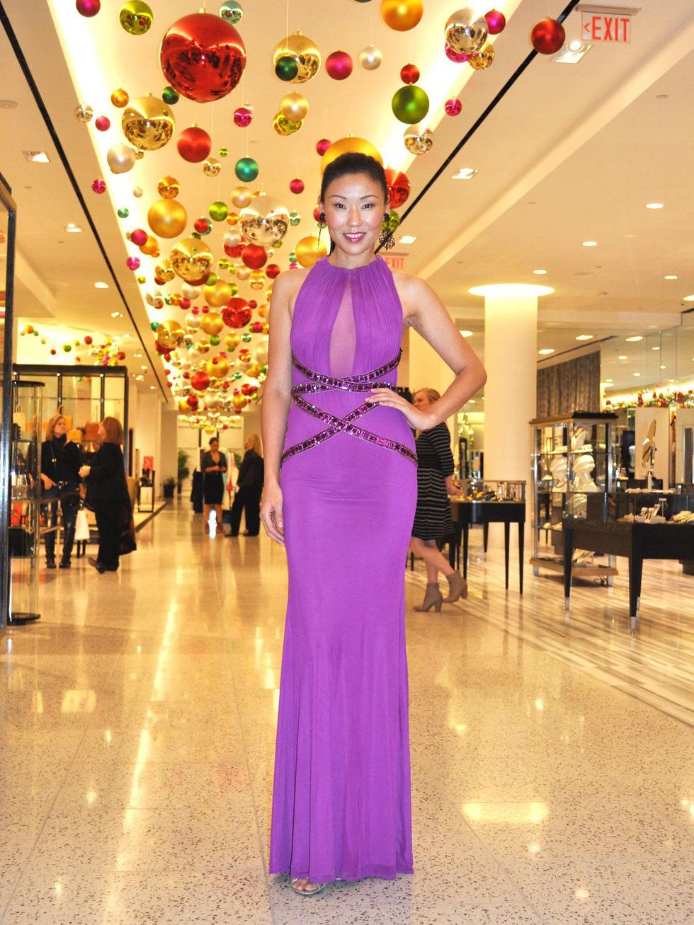 Suzanne Saperstein fashion December 2013 model 3