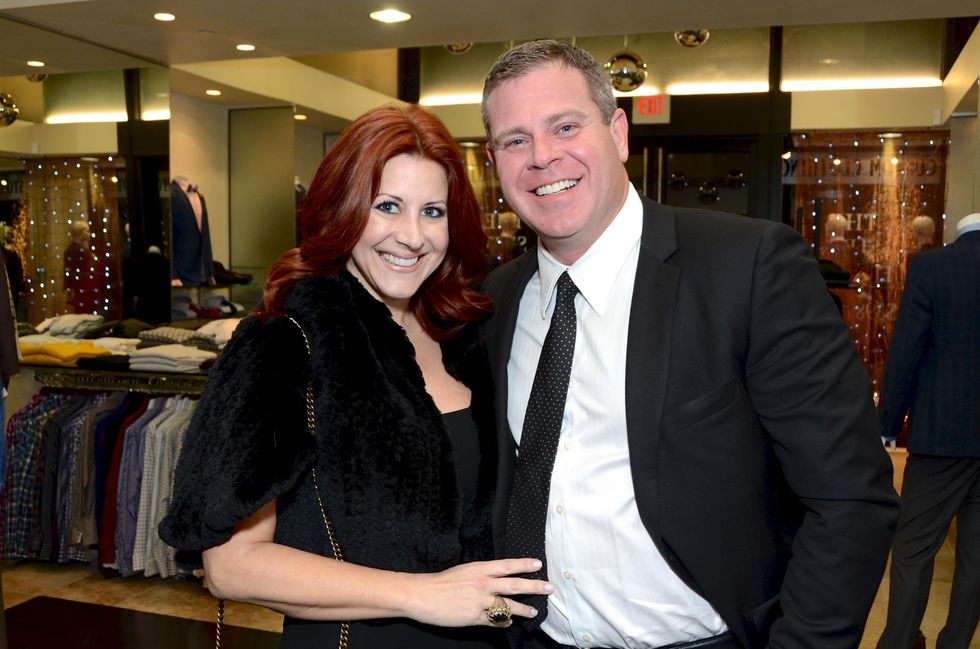 Suzette and Darrell Betts at the Festari Holiday Party December 2014