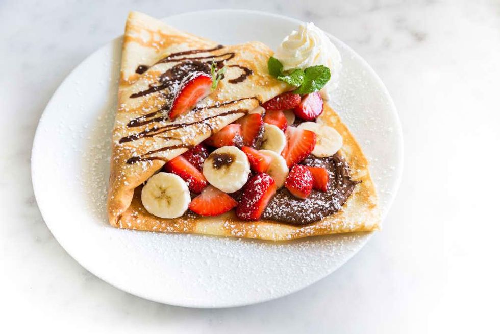Sweet Paris Nutella crepe