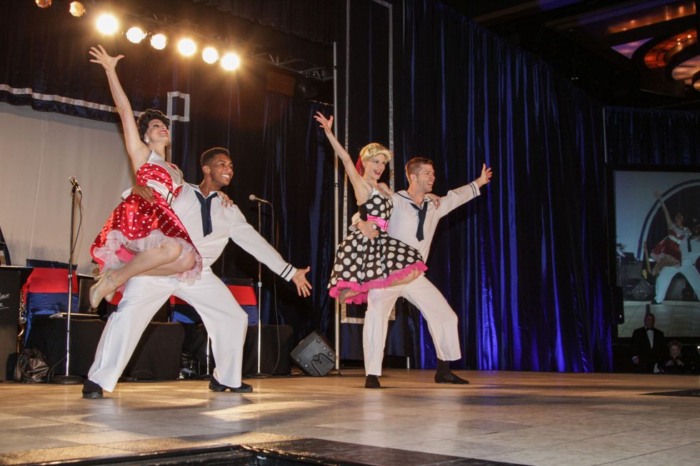 Swing dancers at the Citizens for Animal Protection Gala November 2013