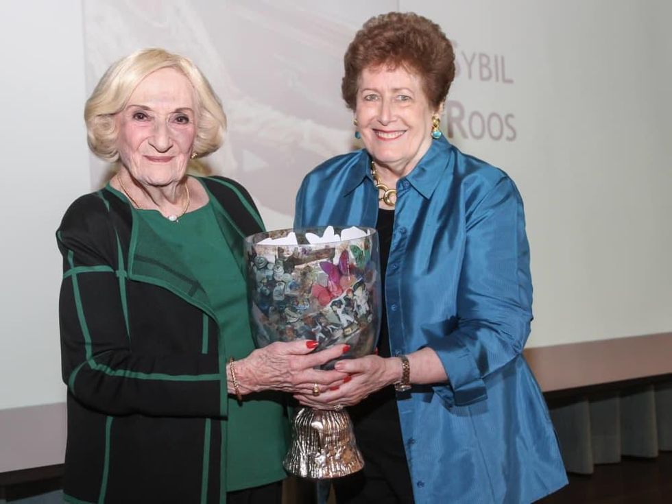 Sybil Roos and Patsy Andrews at Art of Conversation