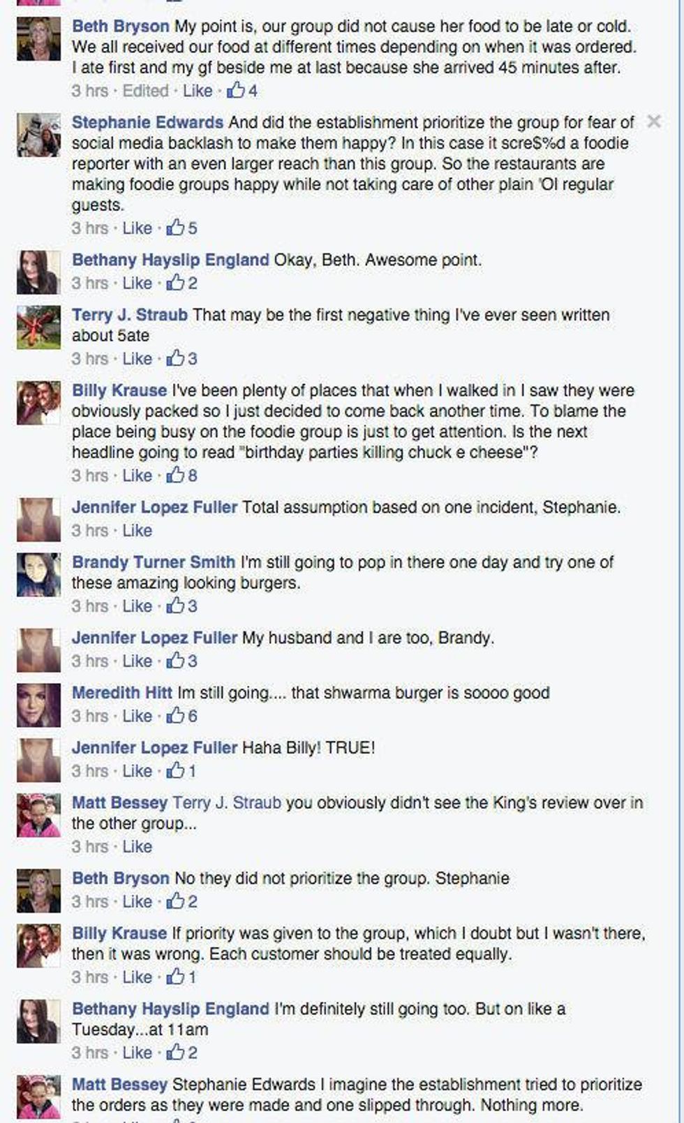 Syd Kearney burger drama screen shot