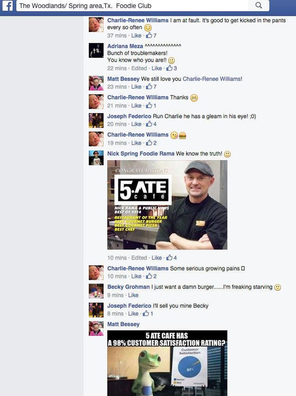 Syd Kearney burger drama screen shot