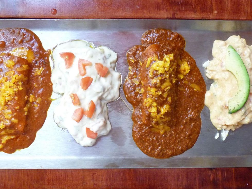 Sylvia's Enchilada Kitchen enchiladas