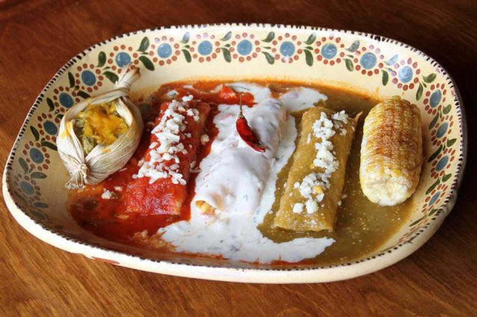 Sylvia's Enchilada Kitchen enchiladas