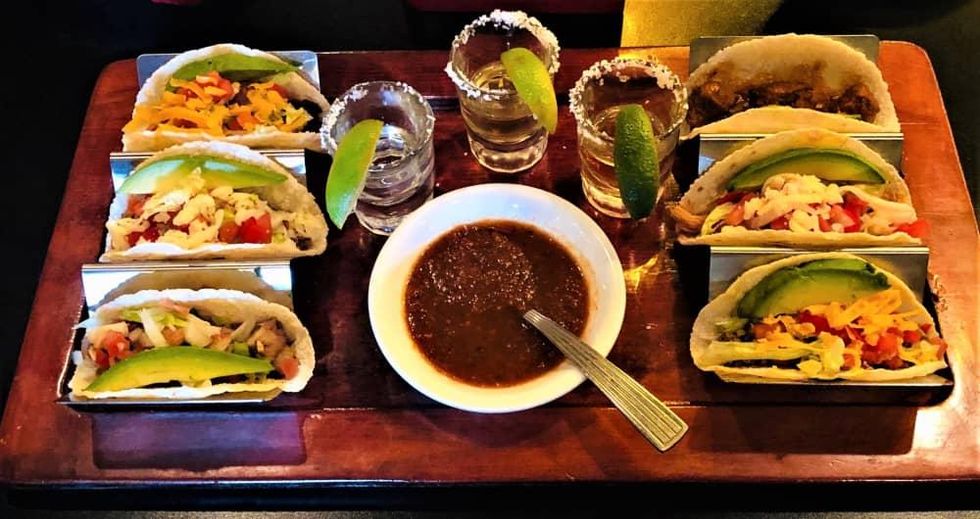 Sylvia's Enchilada Kitchen tequila and tacos