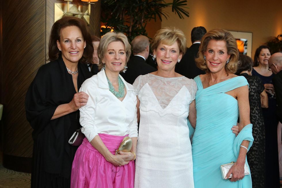 Symphony Ball, May 2015, Terry Smith; Eileen Moody; Kathleen Charmen; Leila Mischer