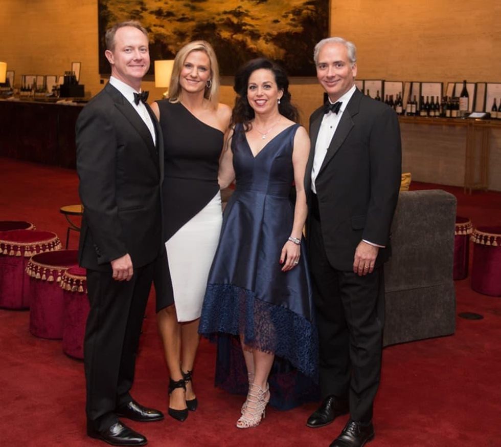 symphony Wine Dinner, April 2016, Billy McCartney, Christie McCartney, Viviana Denechaud, David Denechaud