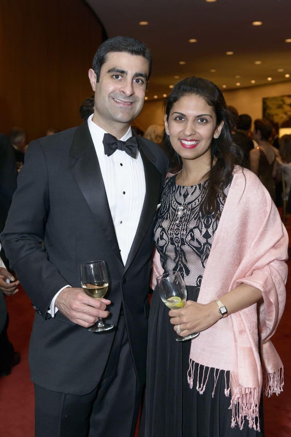 Symphony Wine Dinner, April 2016, Cyrus Irani, Lillian Irani