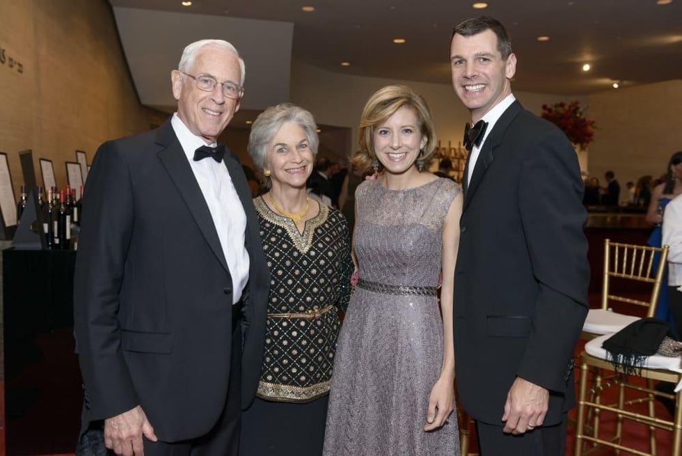 Symphony Wine Dinner, April 2016, Dr. John Mendelsohn, Anne Mendelsohn, Christina Hanson, Mark Hanson