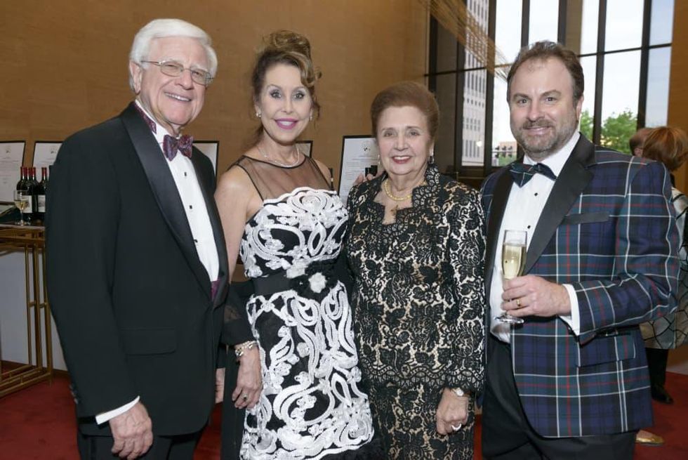 Symphony Wine Dinner, April 2016, Jim Shaffer, Jill Kirk, Helen Shaffer, Ray Kirk