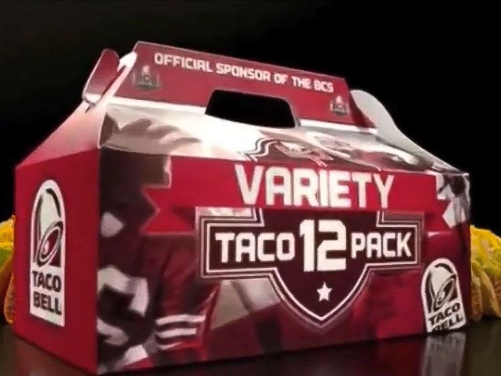 Taco Bell, non-vegan add, tacos, January 2013