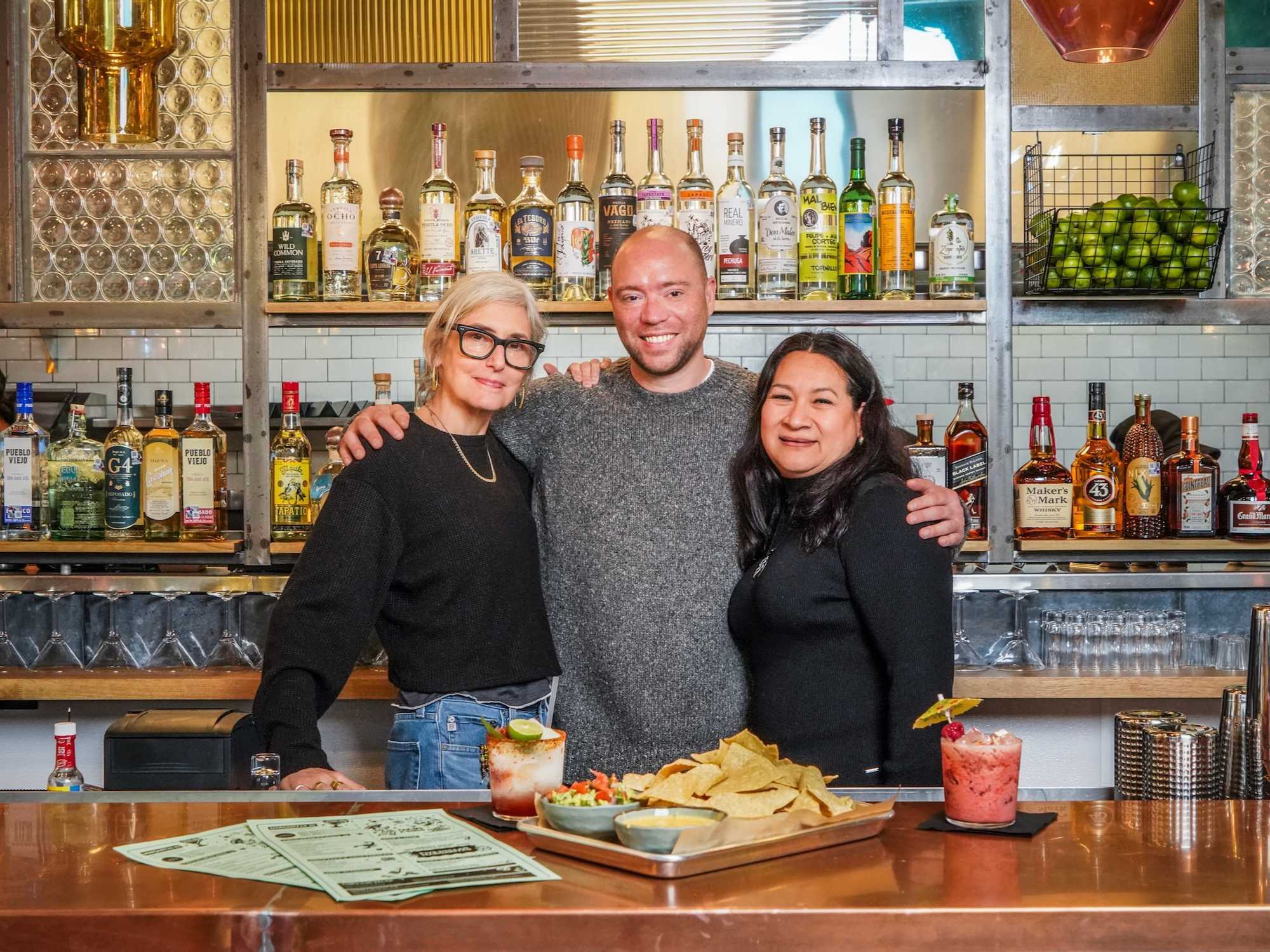 Tacos A Go Go Sharon Haynes Bobby Heugel Maribel Gomez