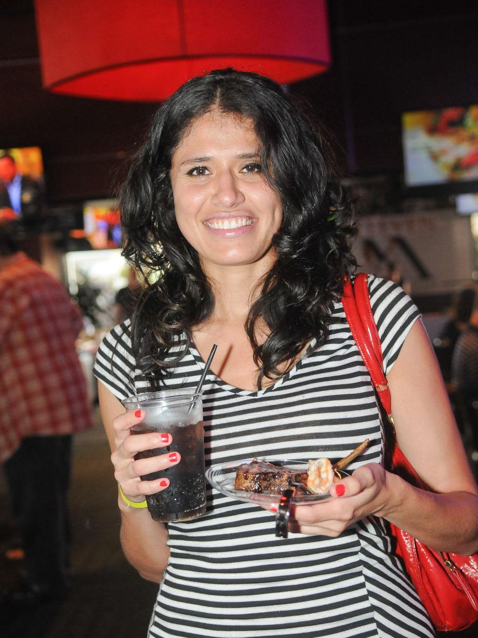 Tailgate Throwdown at Houston Texans Grille July 2013 Argentina Rivera