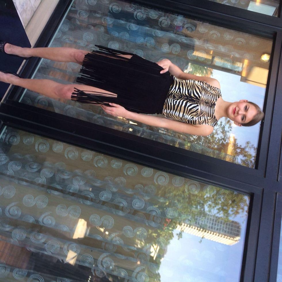 Tamara Mellon design at Tootsies patio party