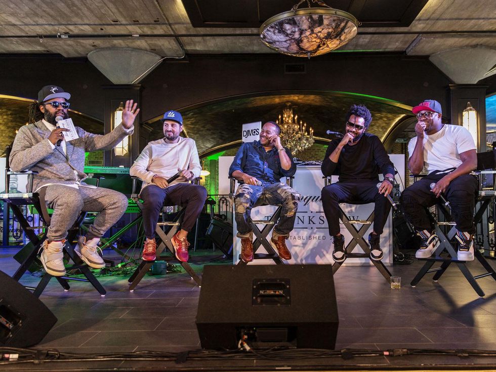 Tanqueray Trunk Show panel