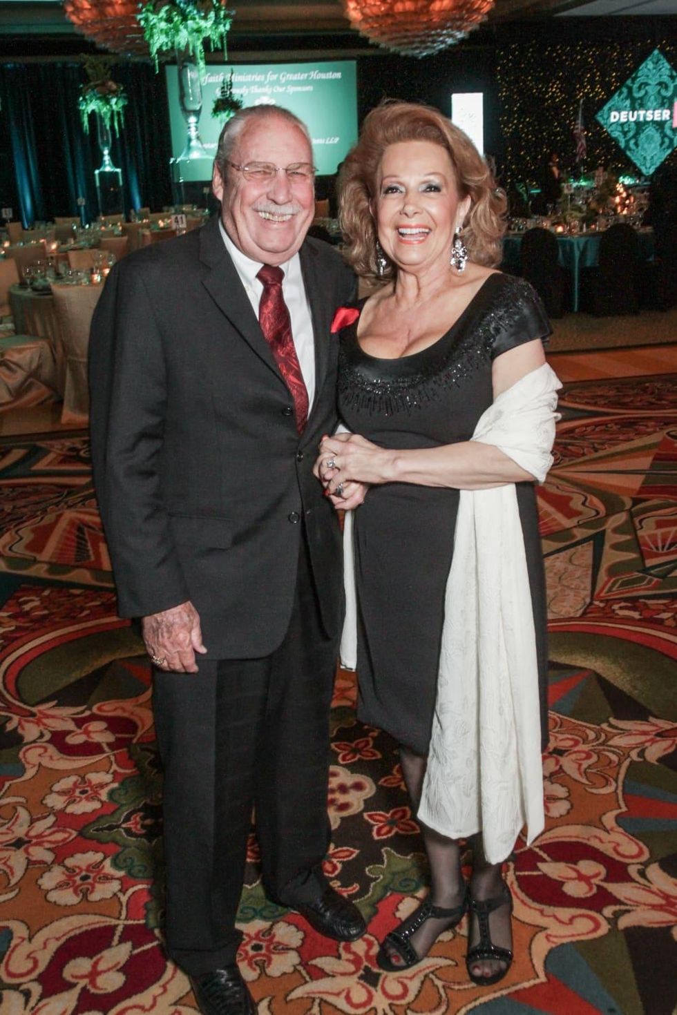 Tapestry gala, May 2016, Arthur Baird Philamena Baird